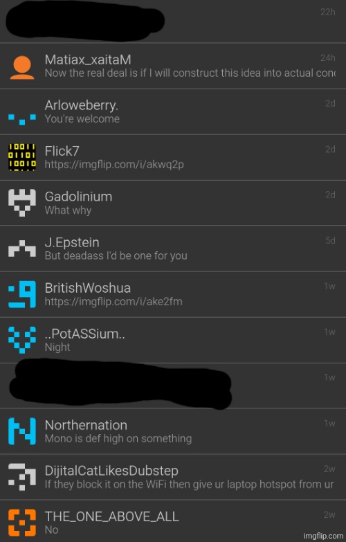 My memechat reveal (i accidentally spilled some Epstein files on it) | made w/ Imgflip meme maker