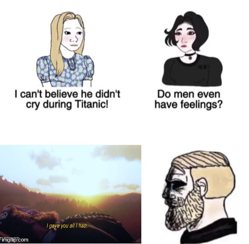 sad | image tagged in chad crying | made w/ Imgflip meme maker