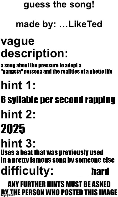 Repost cause last time not enough ppl guessed | made w/ Imgflip meme maker