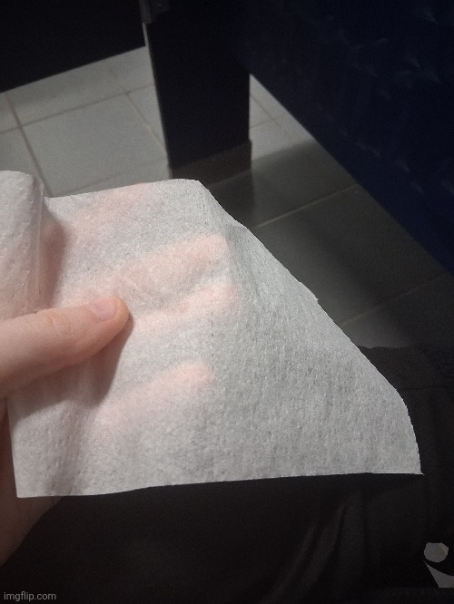 School toilet paper btw :heartbroken: | made w/ Imgflip meme maker