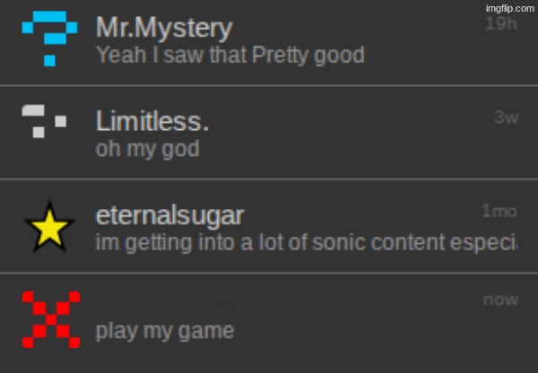 memechat reveal! sorry its not much | made w/ Imgflip meme maker