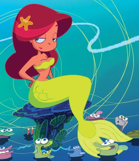 Marina (Zig & Sharko) Blank Meme Template