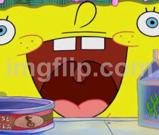 SpongeBob wide happy boi face | image tagged in spongebob wide happy boi face | made w/ Imgflip meme maker