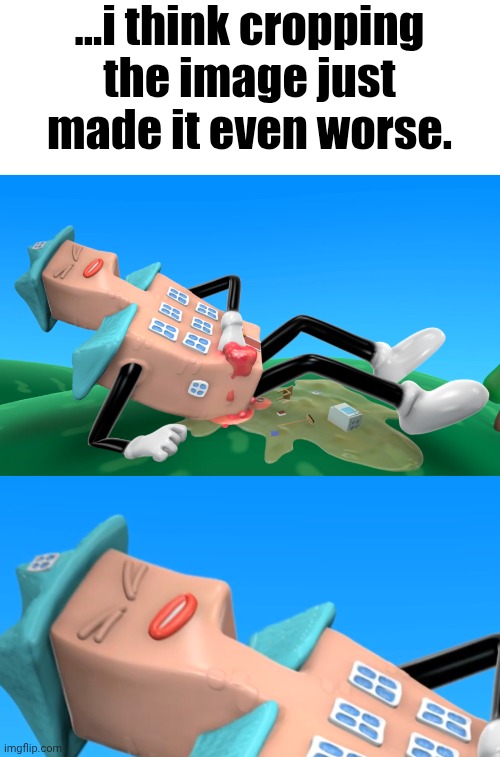 ...i think cropping the image just made it even worse. | image tagged in nsfw,stop reading the tags,oh wow are you actually reading these tags | made w/ Imgflip meme maker