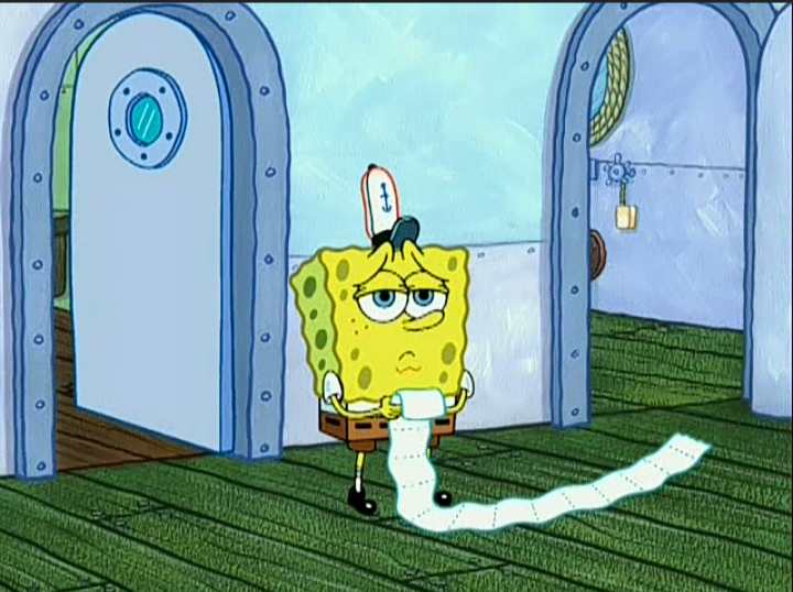 no clue what emotion this is spongebob Blank Meme Template