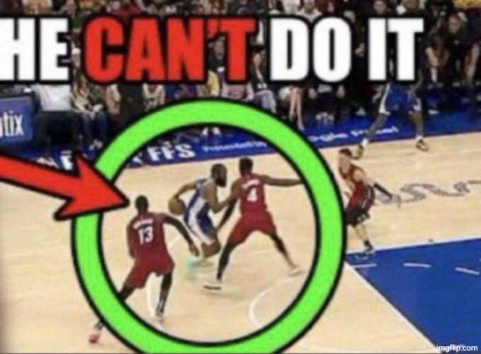 he can't do it | image tagged in he can't do it | made w/ Imgflip meme maker