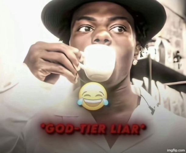 i don't know what to put here | image tagged in god-tier liar | made w/ Imgflip meme maker