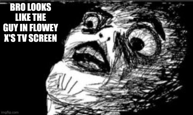 And yes, the file name is Flowey X. | BRO LOOKS LIKE THE GUY IN FLOWEY X'S TV SCREEN | image tagged in undertale | made w/ Imgflip meme maker