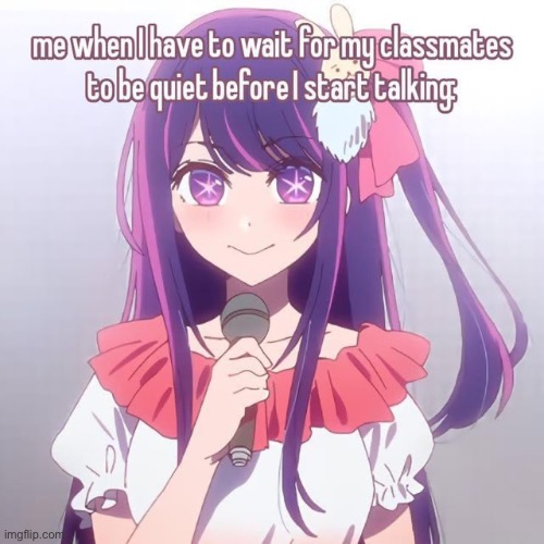 image tagged in oshi no ko,ai | made w/ Imgflip meme maker