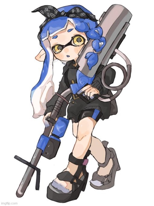 weapon that kills me when i stop paying attention for 0.1ms | image tagged in artist is himama_rt | made w/ Imgflip meme maker