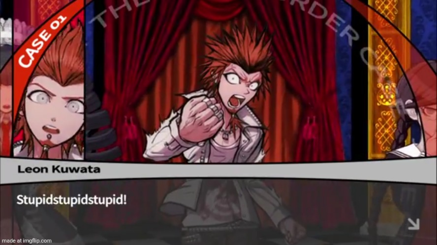 Leon Kuwata Stupid | image tagged in leon kuwata stupid | made w/ Imgflip meme maker