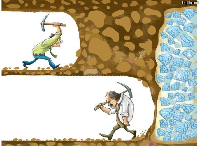 Gambling miner | image tagged in gambling miner | made w/ Imgflip meme maker