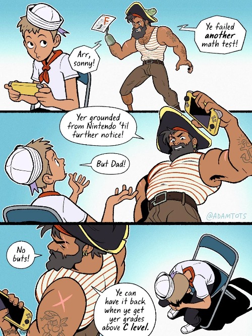 image tagged in pirate,math test,nintendo,c,level,sea level | made w/ Imgflip meme maker