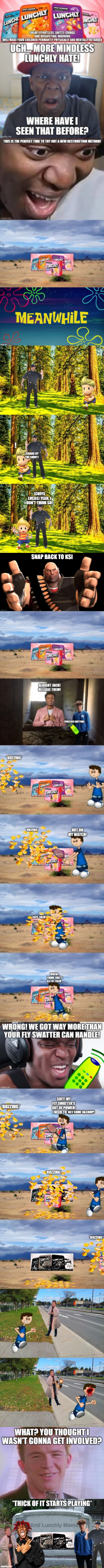 Lucas wasn't close enough | made w/ Imgflip meme maker