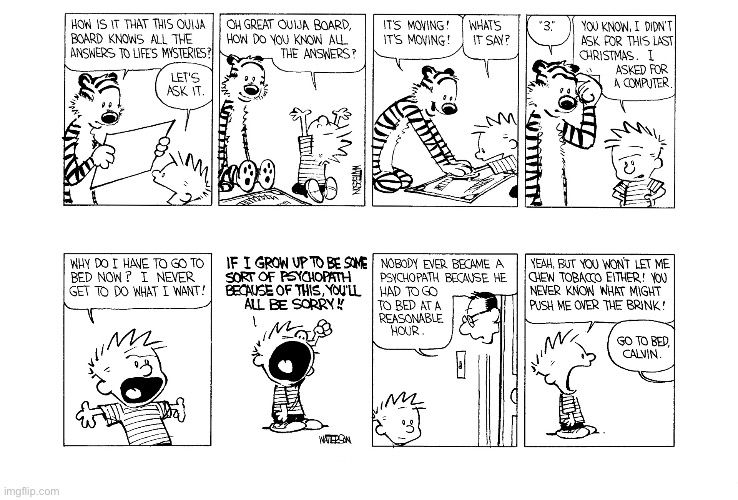 image tagged in calvin and hobbes,comics | made w/ Imgflip meme maker