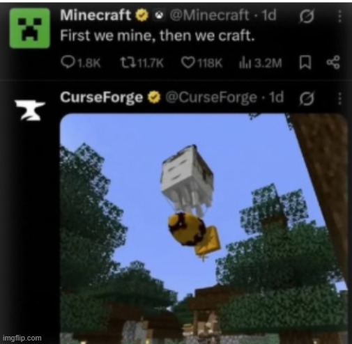 image tagged in minecraft,memes | made w/ Imgflip meme maker