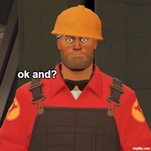 ok and? | image tagged in ok and | made w/ Imgflip meme maker