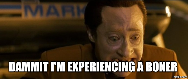 Data Logging | DAMMIT I'M EXPERIENCING A BONER | image tagged in data logging | made w/ Imgflip meme maker