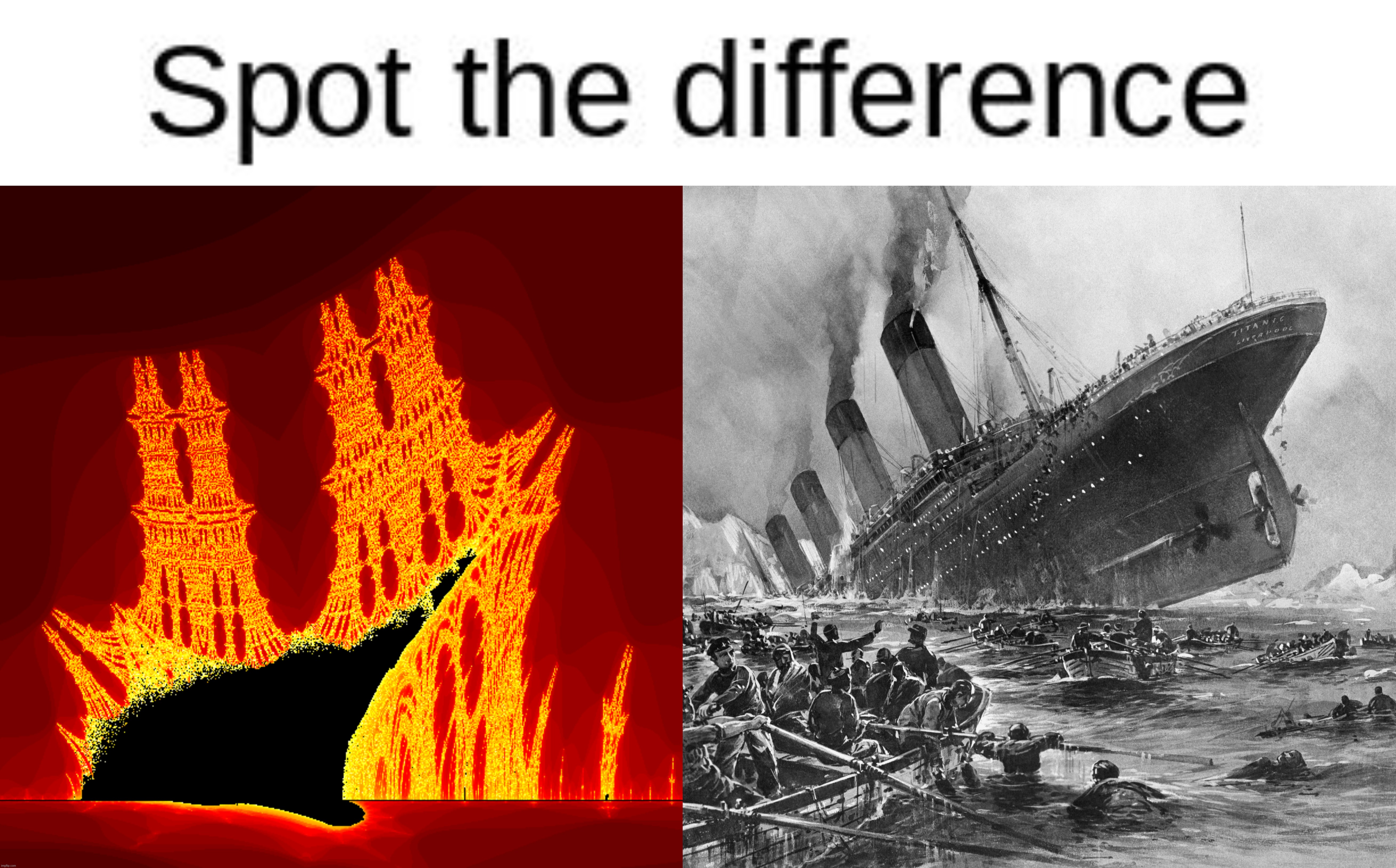 image tagged in spot the difference | made w/ Imgflip meme maker