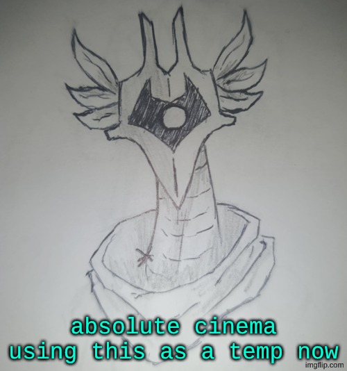 Hunter Temp by ShadowSkul | absolute cinema using this as a temp now | image tagged in drawing by shadowskull | made w/ Imgflip meme maker