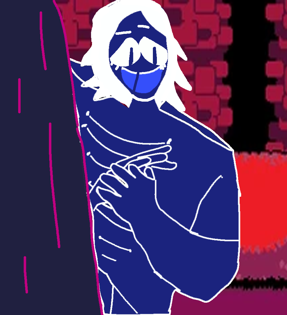 Roulxs hiding behind tree Blank Meme Template