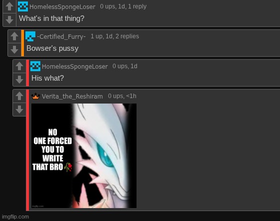 ಠ_ಠ | image tagged in cursed comments,why are you reading the tags | made w/ Imgflip meme maker