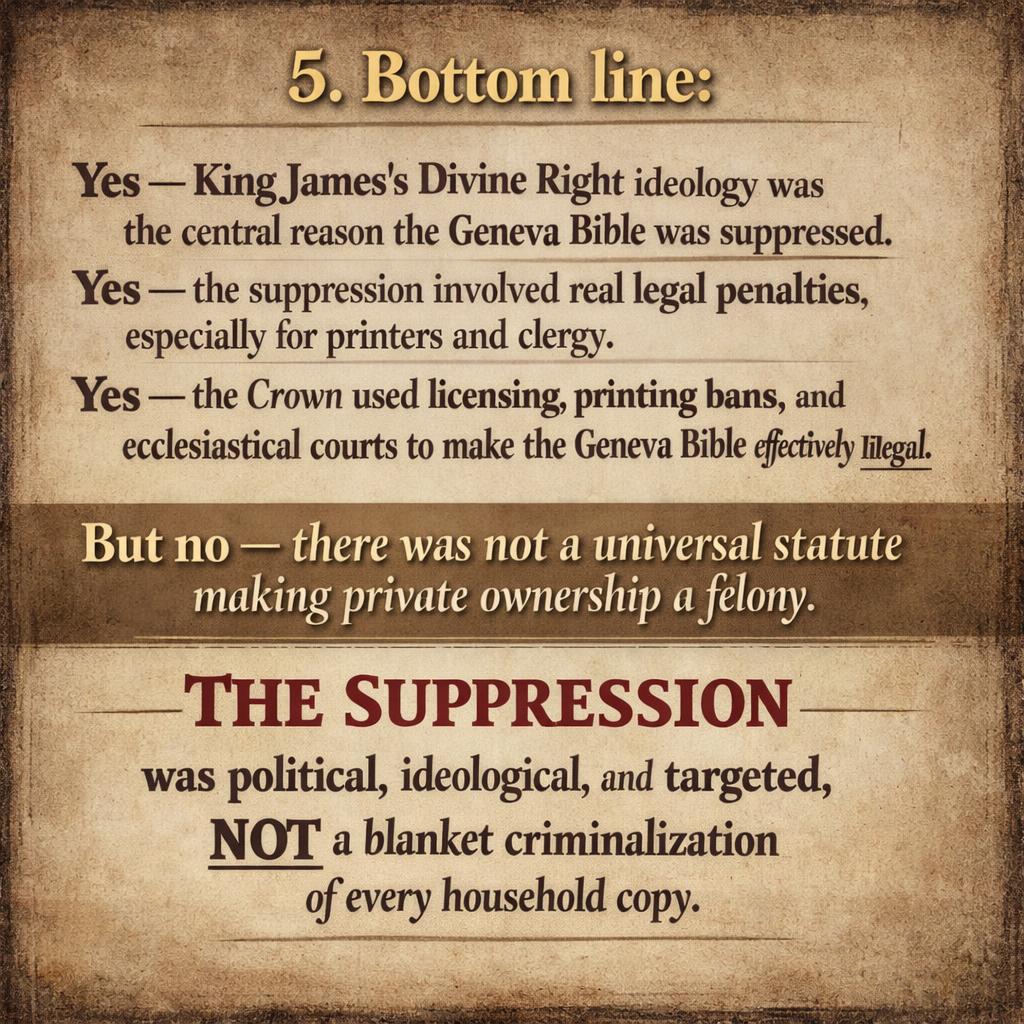“5. Bottom line Yes — King James’s Divine Right ideology was the Blank Meme Template