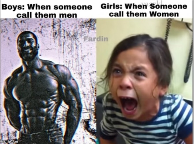 image tagged in boys vs girls,man,woman,names,relatable,so true | made w/ Imgflip meme maker