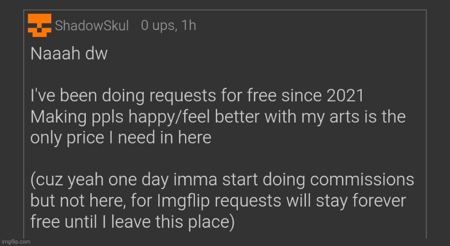 Lil reminder (also why tf screenshots are forced as transparent images now???) | made w/ Imgflip meme maker