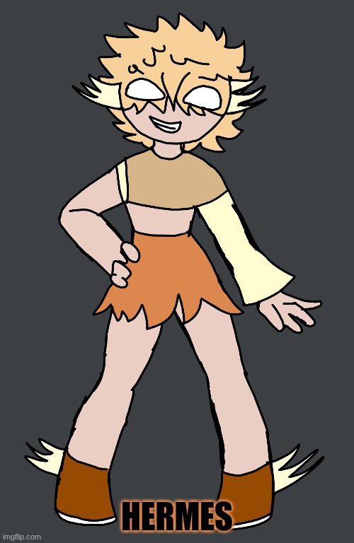 hermes <3 | HERMES | image tagged in drawing,greek mythology | made w/ Imgflip meme maker