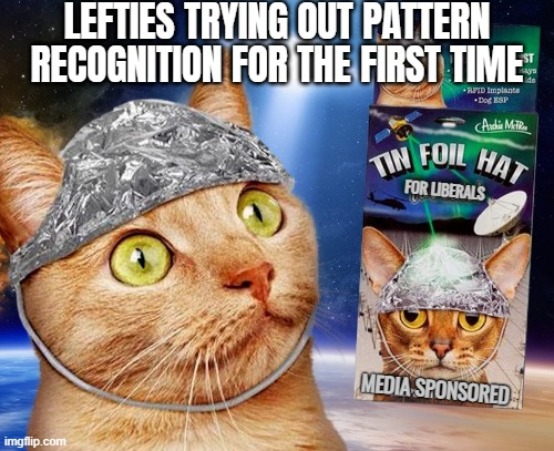 Lo-fi and already laid out | image tagged in democrats,liberal media,conspiracy theories,liberals,politics | made w/ Imgflip meme maker