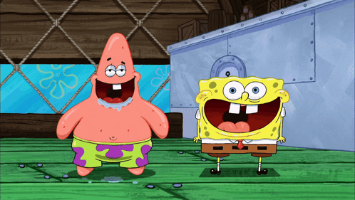 SpongeBob and patrick Blank Meme Template