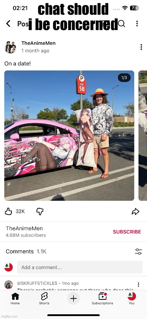 chat should i be concerned | made w/ Imgflip meme maker