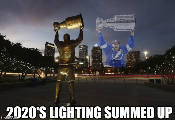 Tampa Bay Lighting meme | 2020'S LIGHTING SUMMED UP | image tagged in lighting,tampa,florida,hockey,nhl,sports | made w/ Imgflip meme maker