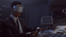 keanu-reeves-johnny-mnemonic Blank Meme Template