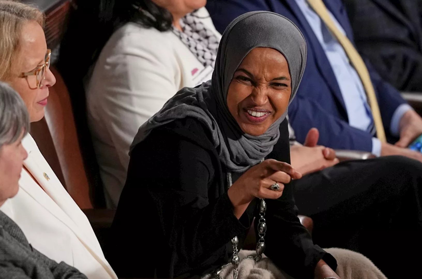 Omar smiles Blank Meme Template