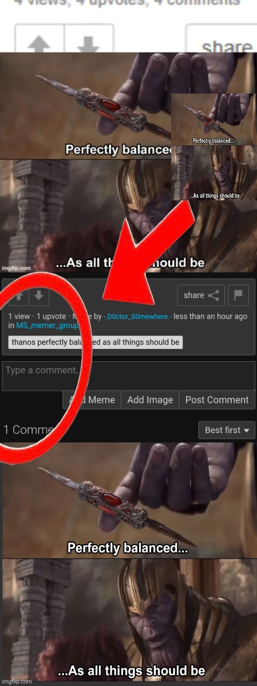 Perfectly balanced..  as all things should be² | made w/ Imgflip meme maker