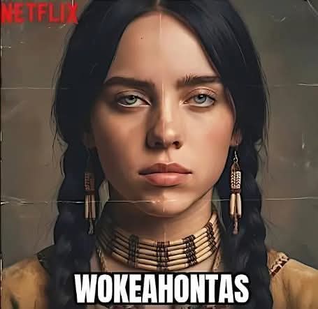 Wokeahontas Blank Meme Template