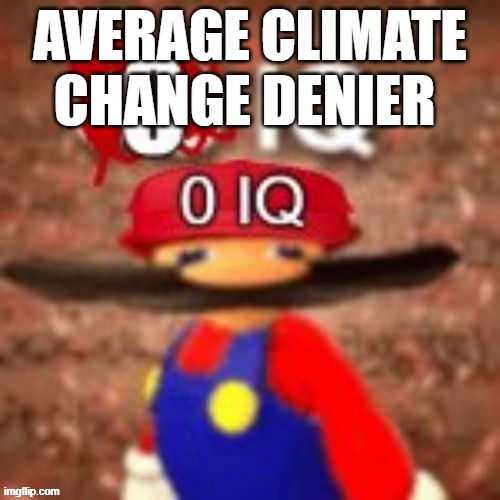 Tell me the first element on the periodic table, no google | AVERAGE CLIMATE CHANGE DENIER | image tagged in zero iq | made w/ Imgflip meme maker