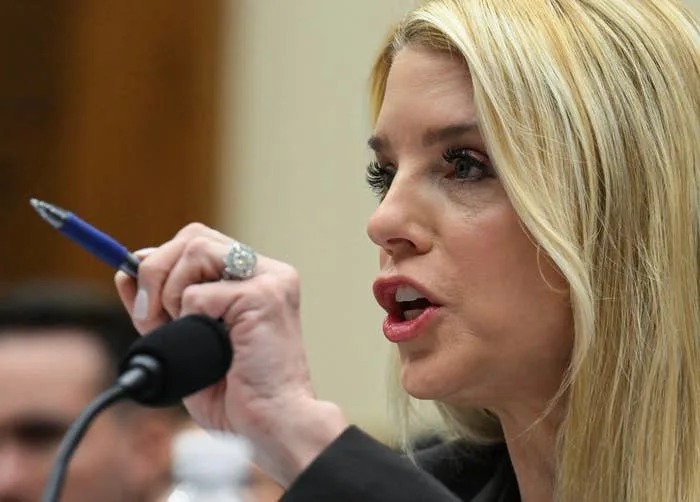 pam bondi dow jones Blank Meme Template