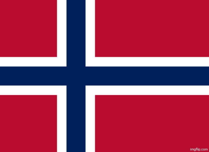 Norway flag | image tagged in norway flag | made w/ Imgflip meme maker