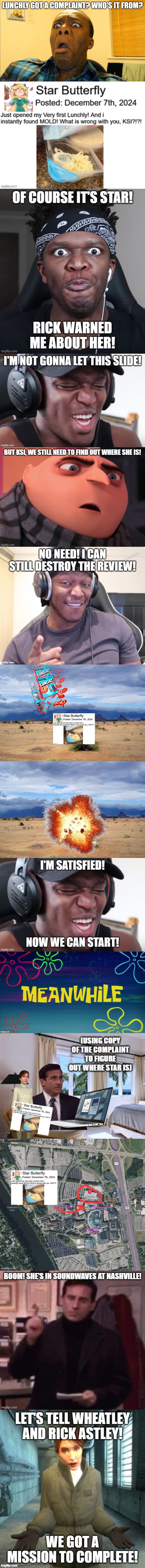 Lunchly Mold Incident (Part 2) | made w/ Imgflip meme maker