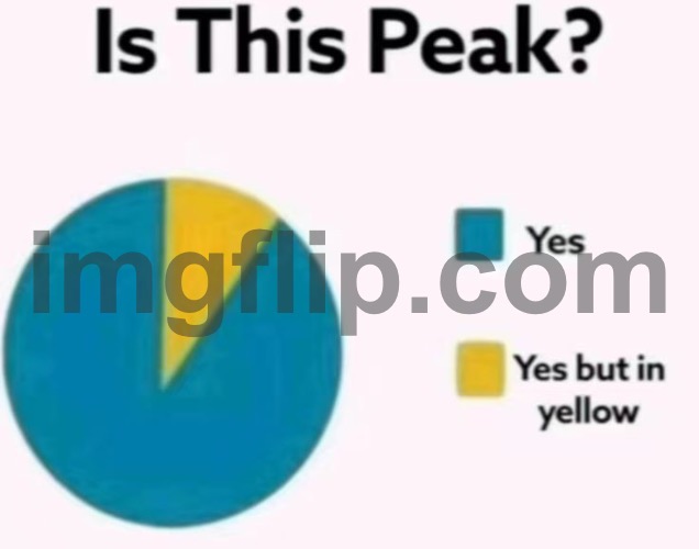 image tagged in is this peak | made w/ Imgflip meme maker