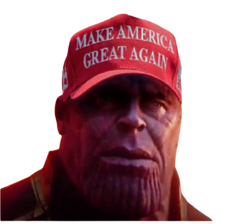Maga Thanos Blank Meme Template