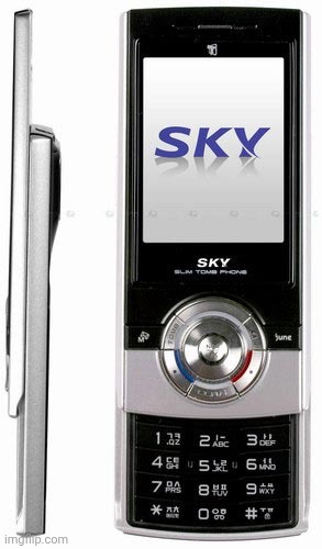 Pantech Sky IM-S230: Made In Korea, CDMA Network | image tagged in pantech sky im-s230,south korea | made w/ Imgflip meme maker