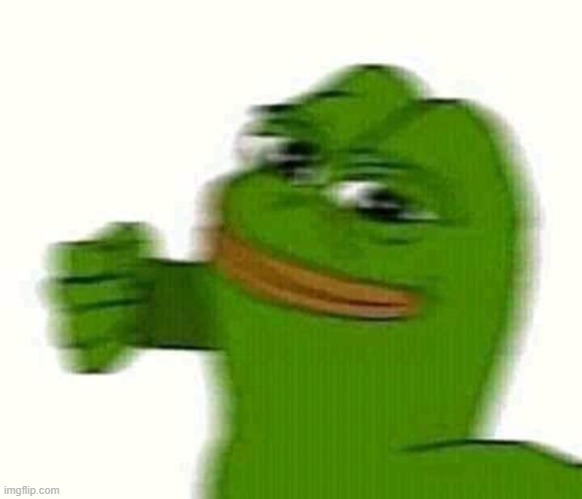 dodge this nerd | image tagged in pepe the frog punching | made w/ Imgflip meme maker