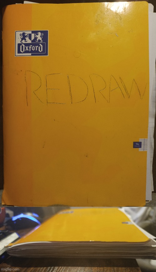 BEHOLD that one whatever where I put ALL the art requests from back in 2021 to now | made w/ Imgflip meme maker