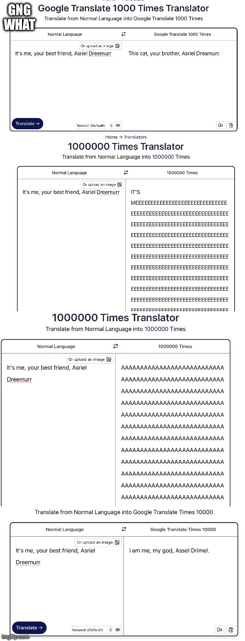 AI is a little funni | GNG WHAT | made w/ Imgflip meme maker