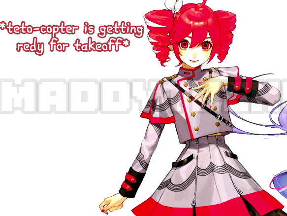 Teto-copter is getting ready for takeoff Blank Meme Template