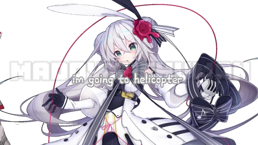 High Quality Eleanor Forte i'm going to helicopter Blank Meme Template